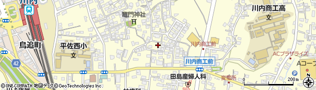鹿児島県薩摩川内市平佐町2127周辺の地図