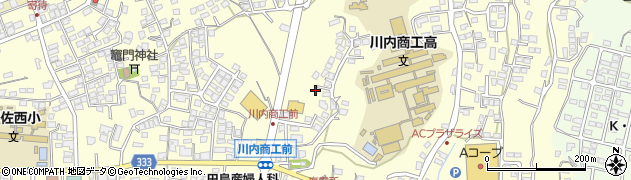 鹿児島県薩摩川内市平佐町4339周辺の地図