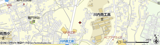 鹿児島県薩摩川内市平佐町4341周辺の地図
