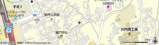 鹿児島県薩摩川内市平佐町3159周辺の地図