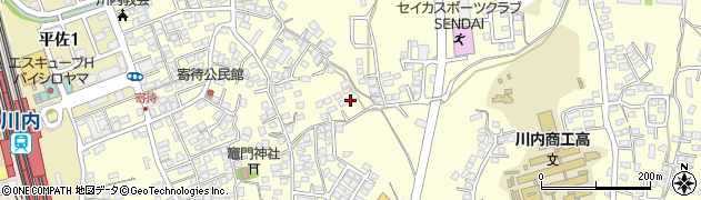 鹿児島県薩摩川内市平佐町3162周辺の地図