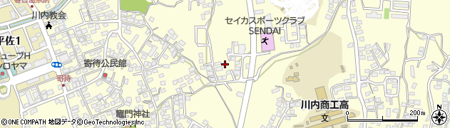 鹿児島県薩摩川内市平佐町4309周辺の地図