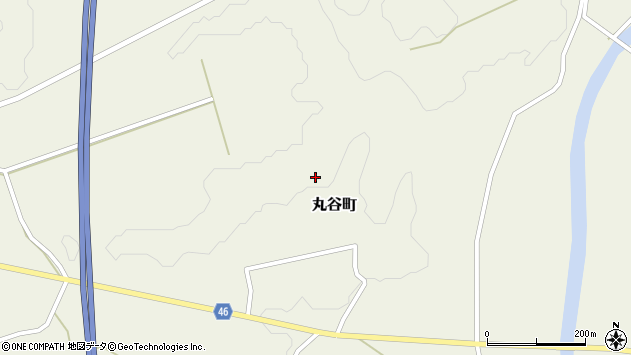 〒885-1105 宮崎県都城市丸谷町の地図
