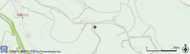 鹿児島県薩摩川内市樋脇町塔之原12133周辺の地図