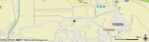 鹿児島県薩摩川内市宮里町53周辺の地図