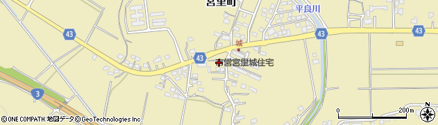 鹿児島県薩摩川内市宮里町2036周辺の地図