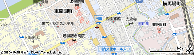 南日本銀行川内支店周辺の地図