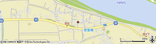 鹿児島県薩摩川内市宮里町3288周辺の地図