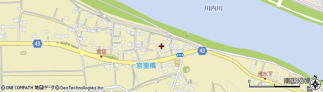 鹿児島県薩摩川内市宮里町3179周辺の地図