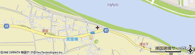 鹿児島県薩摩川内市宮里町3096周辺の地図