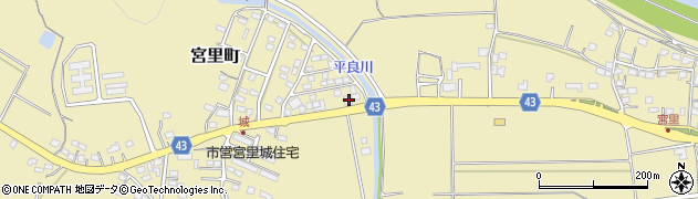 鹿児島県薩摩川内市宮里町707周辺の地図