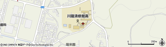 鹿児島県立川薩清修館高等学校周辺の地図