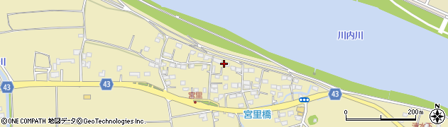 鹿児島県薩摩川内市宮里町3282周辺の地図