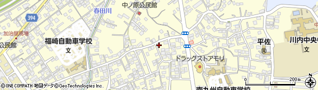 鹿児島県薩摩川内市平佐町2986周辺の地図