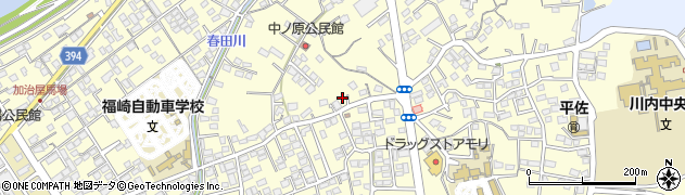 鹿児島県薩摩川内市平佐町4080周辺の地図