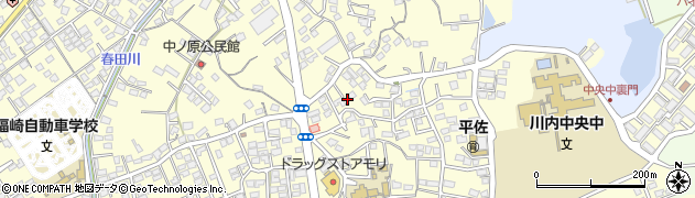 鹿児島県薩摩川内市平佐町3840周辺の地図