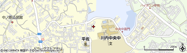 鹿児島県薩摩川内市平佐町3865周辺の地図