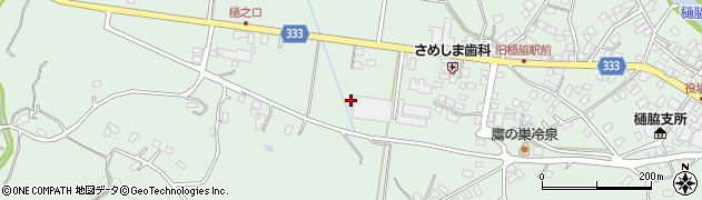 鹿児島県薩摩川内市樋脇町塔之原1025周辺の地図