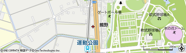 宮崎県宮崎市熊野1091周辺の地図