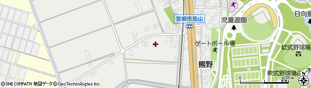 宮崎県宮崎市熊野1063周辺の地図