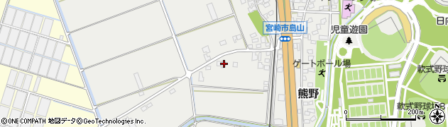 宮崎県宮崎市熊野1059周辺の地図