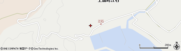 鹿児島県薩摩川内市上甑町江石44周辺の地図
