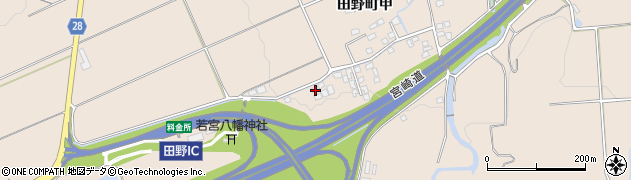 宮崎県宮崎市田野町甲8637周辺の地図