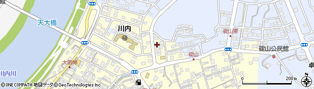 鹿児島県薩摩川内市平佐町3670周辺の地図
