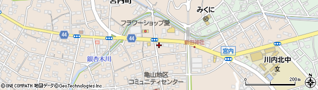ＧｏｌｄｅｎＥｙｅ　川内店周辺の地図