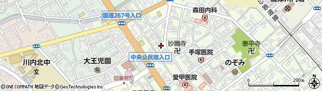 横浜・ドライクリーニング店周辺の地図