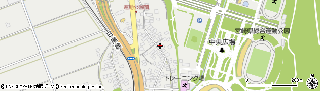 宮崎県宮崎市熊野1418周辺の地図