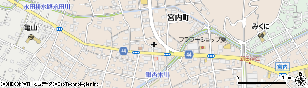 セブンイレブン薩摩川内宮内町店周辺の地図