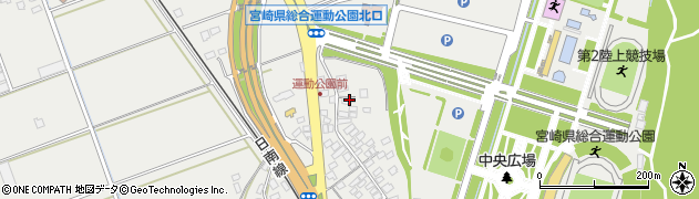 宮崎県宮崎市熊野1436周辺の地図
