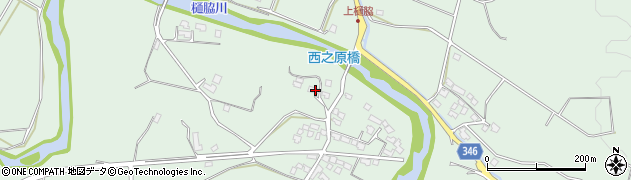 鹿児島県薩摩川内市樋脇町塔之原8078周辺の地図