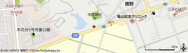 宮崎県宮崎市熊野801周辺の地図
