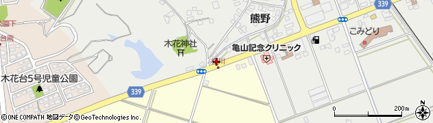 宮崎県宮崎市熊野613周辺の地図