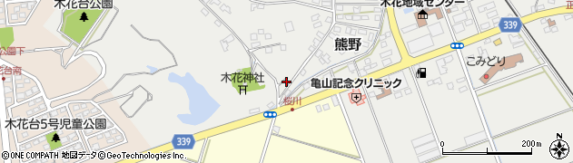 宮崎県宮崎市熊野9770周辺の地図