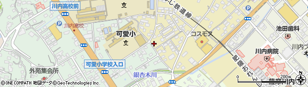 鹿児島県薩摩川内市国分寺町3188周辺の地図
