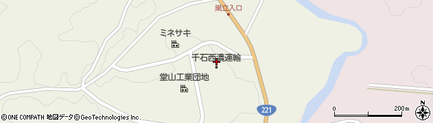 九州西濃運輸株式会社　都城営業所周辺の地図