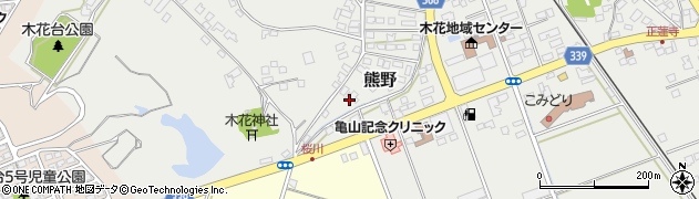 宮崎県宮崎市熊野792周辺の地図