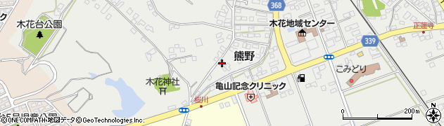 宮崎県宮崎市熊野789周辺の地図