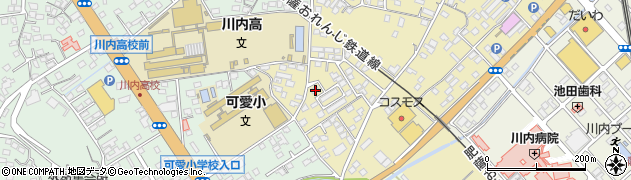 鹿児島県薩摩川内市国分寺町3195周辺の地図