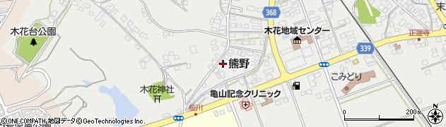 宮崎県宮崎市熊野788周辺の地図