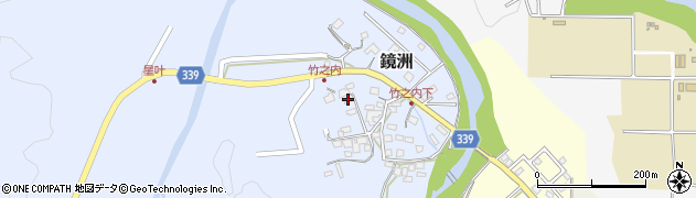 宮崎県宮崎市鏡洲214周辺の地図