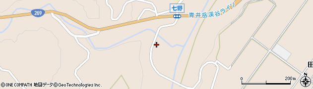 宮崎県宮崎市田野町乙5615周辺の地図
