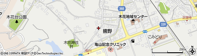 宮崎県宮崎市熊野9775周辺の地図