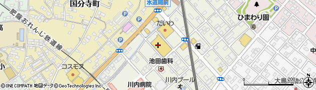 ヒマラヤ　薩摩川内店周辺の地図