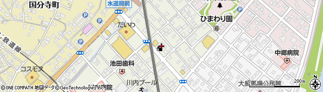 株式会社阿久根石油　天大橋ＳＳ周辺の地図