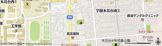 熊野原街区公園周辺の地図