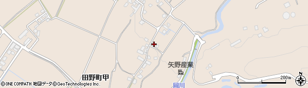 宮崎県宮崎市田野町甲7418周辺の地図